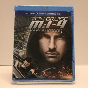 Mission Impossible Ghost Protocol 2011 BluRay DVD Digital HD Sealed Tom Cruise